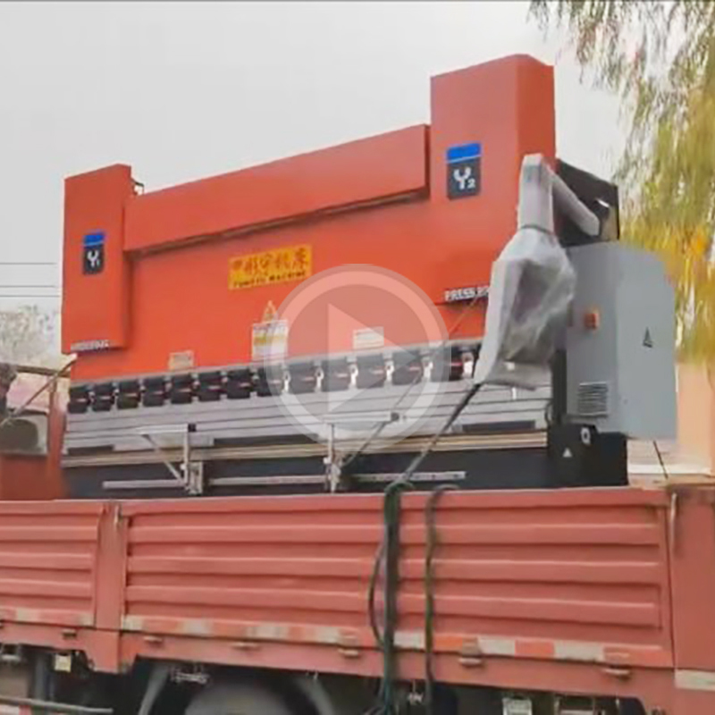CNC bending machine delivery